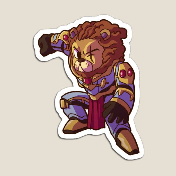 Lion Paladin - DungeonDelvers Magnet