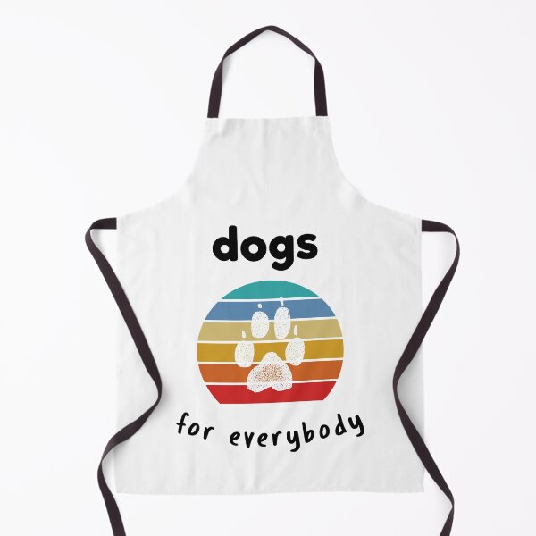 Item preview, Dogs For Everybody Funny Vintage Retro Sunset Paws designed and sold by Scratches Tees.