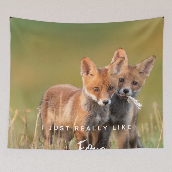 Item preview, I just really like foxes collection 13 designed and sold by kyds.