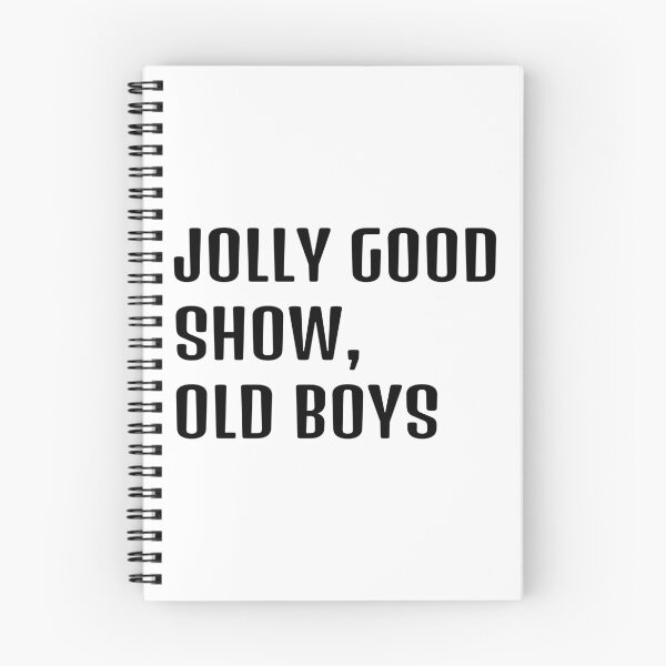 Item preview, Jolly good show, old boys (white) designed and sold by cute105.