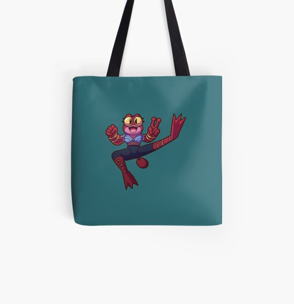 Frog Mage - DungeonDelvers All Over Print Tote Bag
