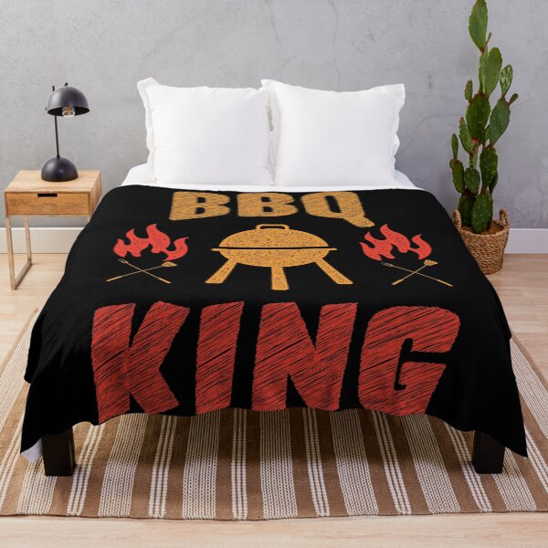 Item preview, BBQ KING design / funny grilling lover / Grill Master BBQ Grilling / barbecue  designed and sold by anodyle.