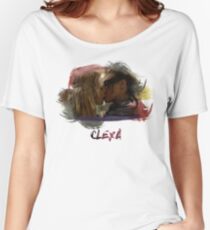 Clexa - The 100 - Brush Kiss Women's Relaxed Fit T-Shirt