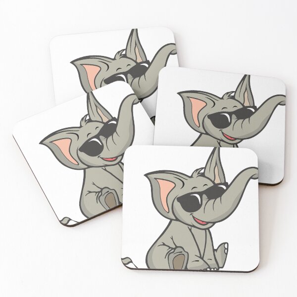 Item preview, Baby elephant with sunglasses designed and sold by waldemar777.