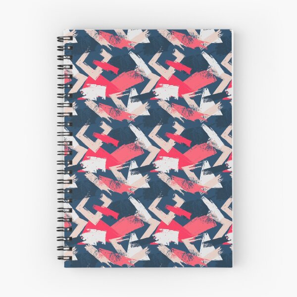 Item preview, Paintbrush abstract pattern designed and sold by tridentfoundry.