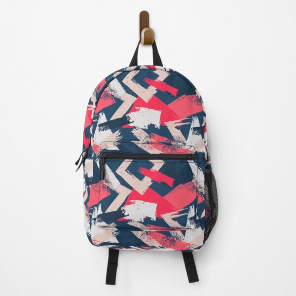 Item preview, Paintbrush abstract pattern designed and sold by tridentfoundry.