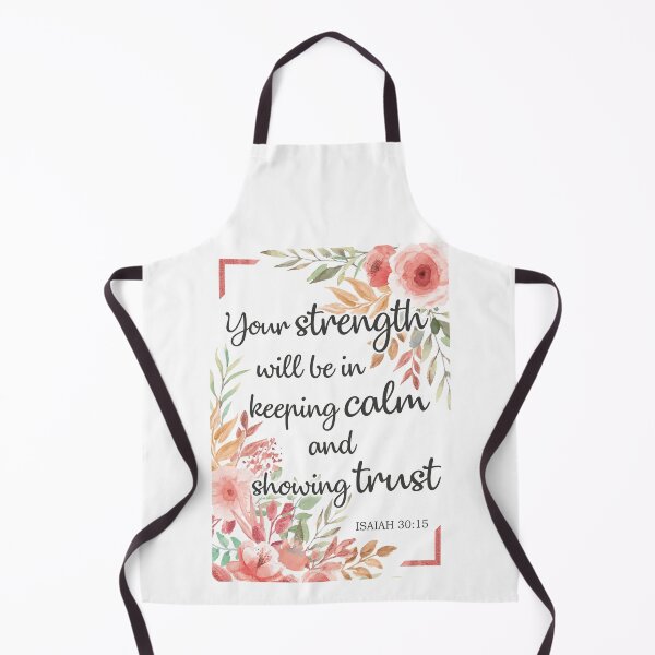 Item preview, JW 2021 Yeartext - Your strength will be in keeping calm and showing trust (Isaiah 30:15) designed and sold by LiliGalerie.