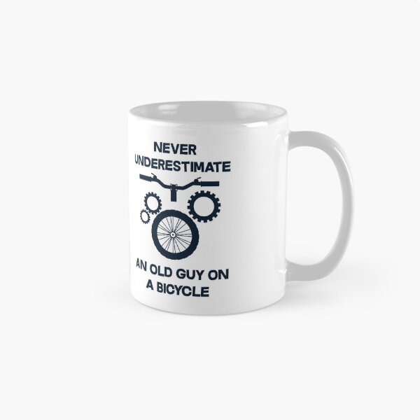 Item preview, Never Underestimate An Old Guy On A Bicycle designed and sold by dacdibac.