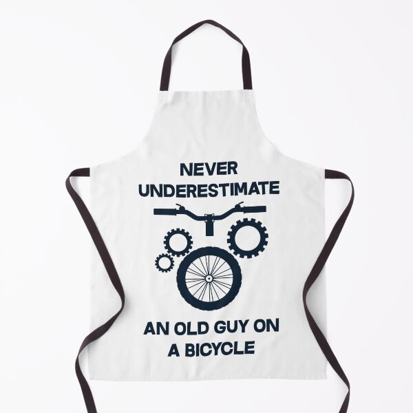 Item preview, Never Underestimate An Old Guy On A Bicycle designed and sold by dacdibac.