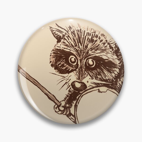 Item preview, Raccoon Spear Fighter designed and sold by Christopher Cortez.