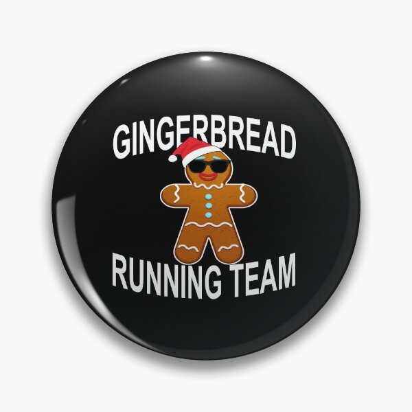 Item preview, Gingerbread Running Team funny Gingerbread Christmas designed and sold by HINDAM4U.