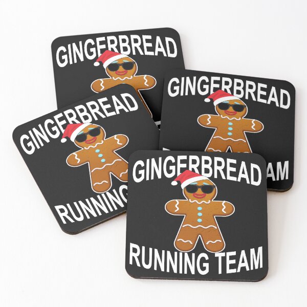 Item preview, Gingerbread Running Team funny Gingerbread Christmas designed and sold by HINDAM4U.