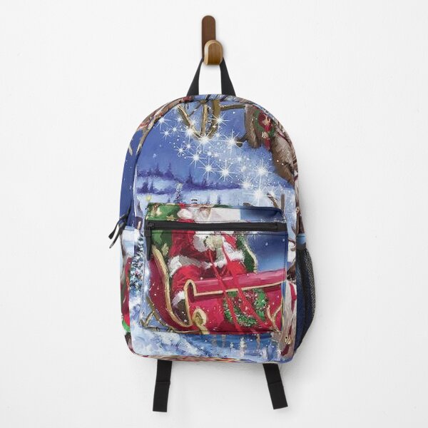 Item preview, Santa Claus Riding On Deer designed and sold by zachan57.