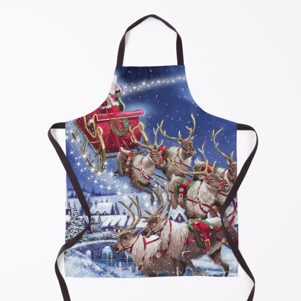 Item preview, Santa Claus Riding On Deer designed and sold by zachan57.