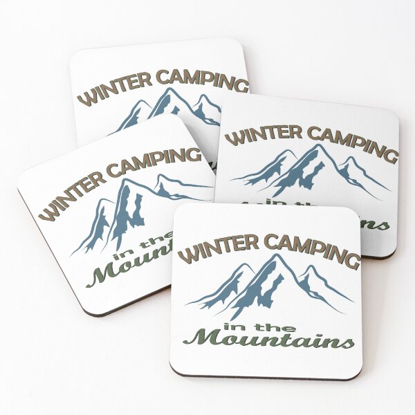 Item preview, Winter Camping in The Mountains designed and sold by zurion.