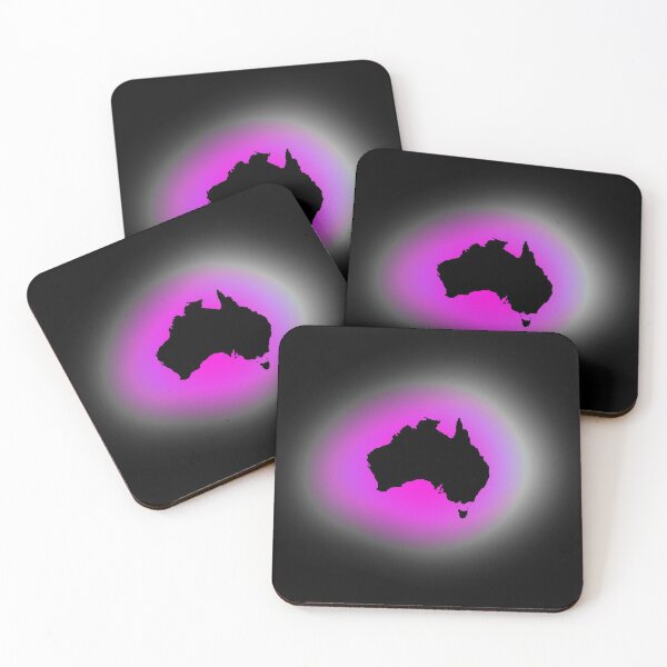 Item preview, Australia Map In Hypercolour designed and sold by kongju.