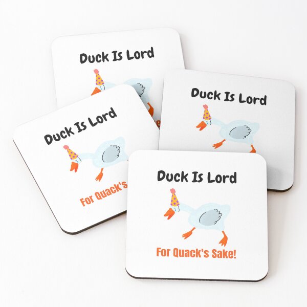 Item preview, Duck Is Lord For Quack's Sake Funny Duck Joke designed and sold by Scratches Tees.