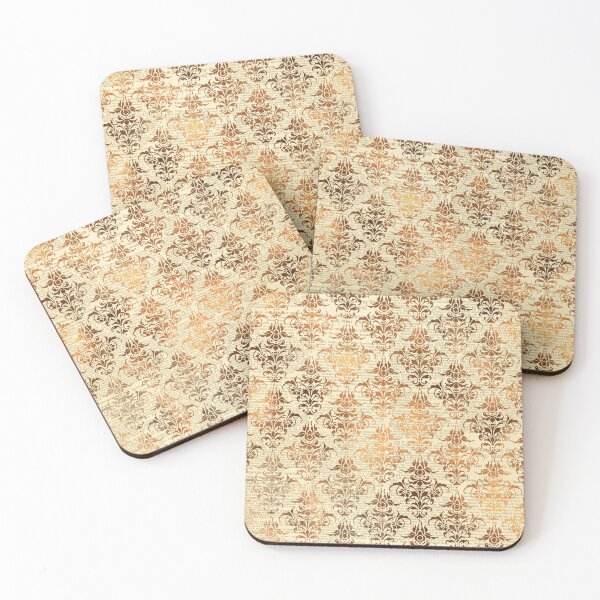 Item preview, Damask and vintage newspaper pattern ephemera designed and sold by AnnieHochmann.