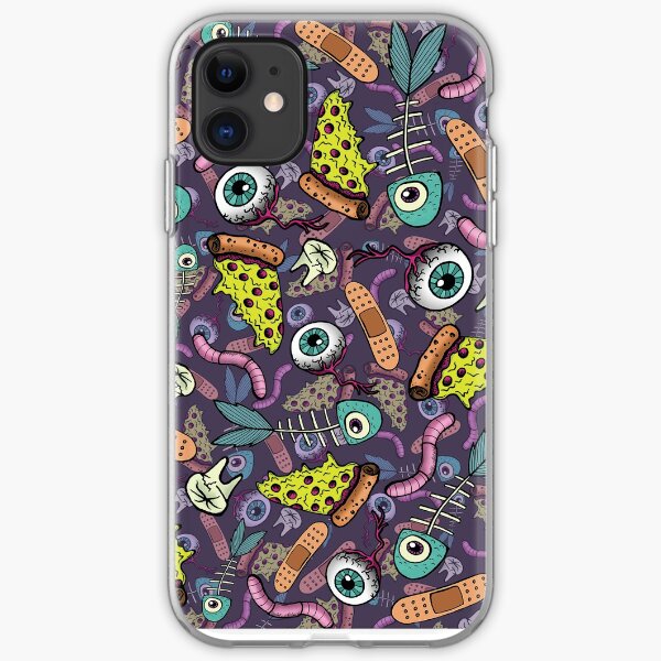 Weird Objects and Pizza iPhone Soft Case