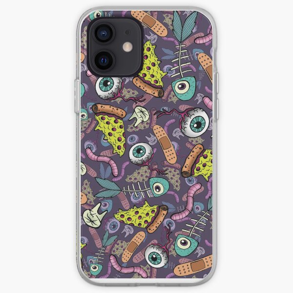 Weird Objects and Pizza iPhone Soft Case