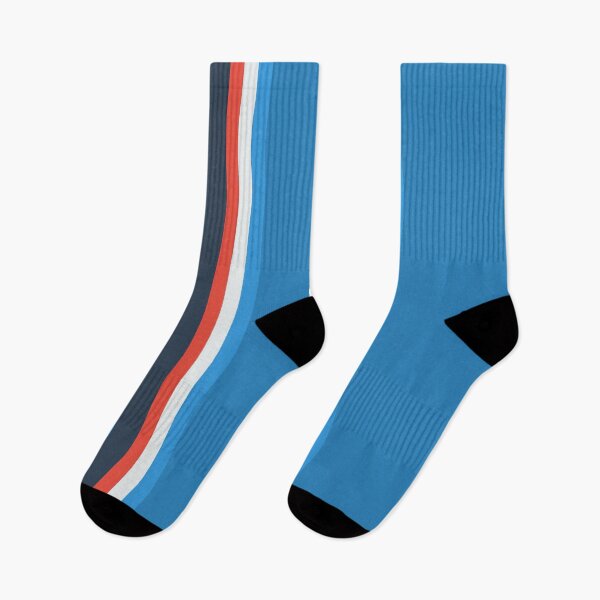 Item preview, Vertical red red blue white stripes designed and sold by Thecolorschemer.