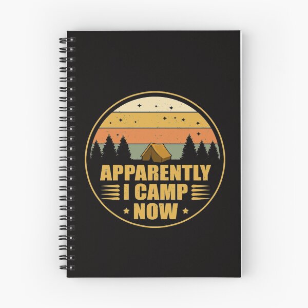 Item preview, Apparently I Camp Now designed and sold by DR-STORE.