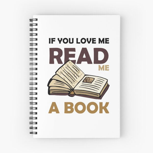 Item preview, if you love me read me a book funny gift for moms and dads husband  designed and sold by AlleBedolski.