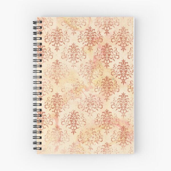 Item preview, Red distressed and vintage damasks ephemera design designed and sold by AnnieHochmann.