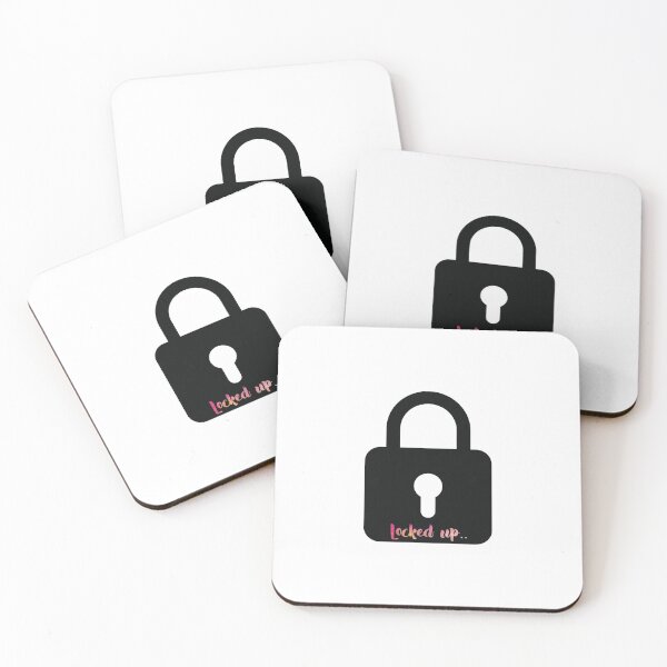 Item preview, Locked Up Design Lock Tee Skirt Sticker Lovely Modern Collection designed and sold by SupernovaDSGN.
