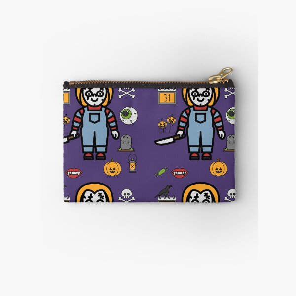 Item preview, scary halloween purple pattern design designed and sold by JUYET656.