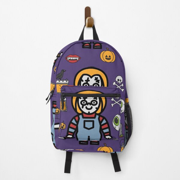 Item preview, scary halloween purple pattern design designed and sold by JUYET656.