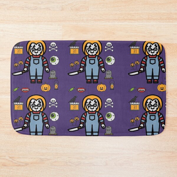 Item preview, scary halloween purple pattern design designed and sold by JUYET656.