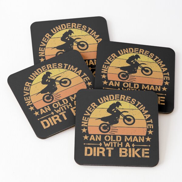 Item preview, Never Underestimate An Old Man With A Dirt Bike Motocross designed and sold by issambak.