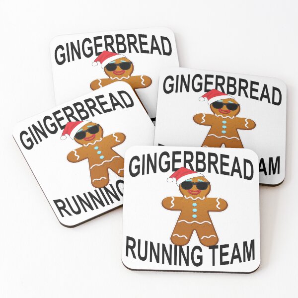 Item preview, Gingerbread Running Team funny Gingerbread Christmas Gift designed and sold by HINDAM4U.