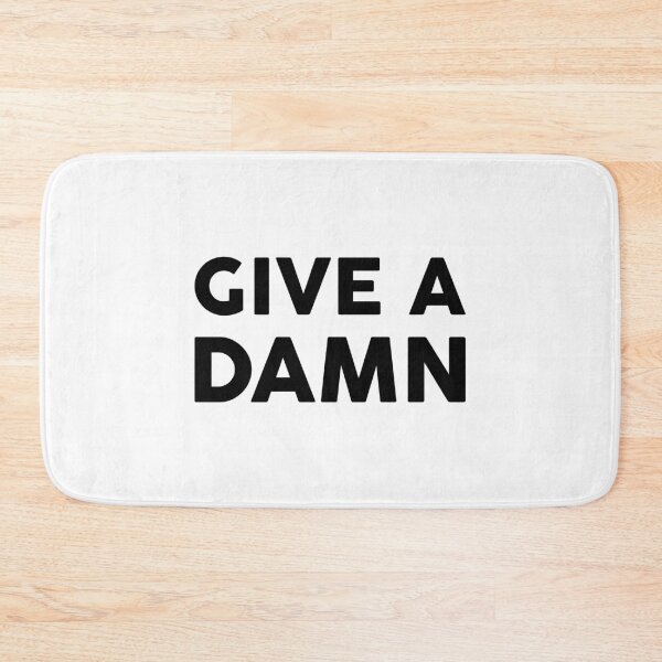 Item preview, Give a damn designed and sold by GoldenDov.