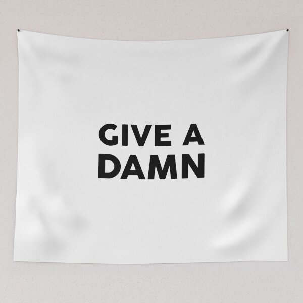 Item preview, Give a damn designed and sold by GoldenDov.