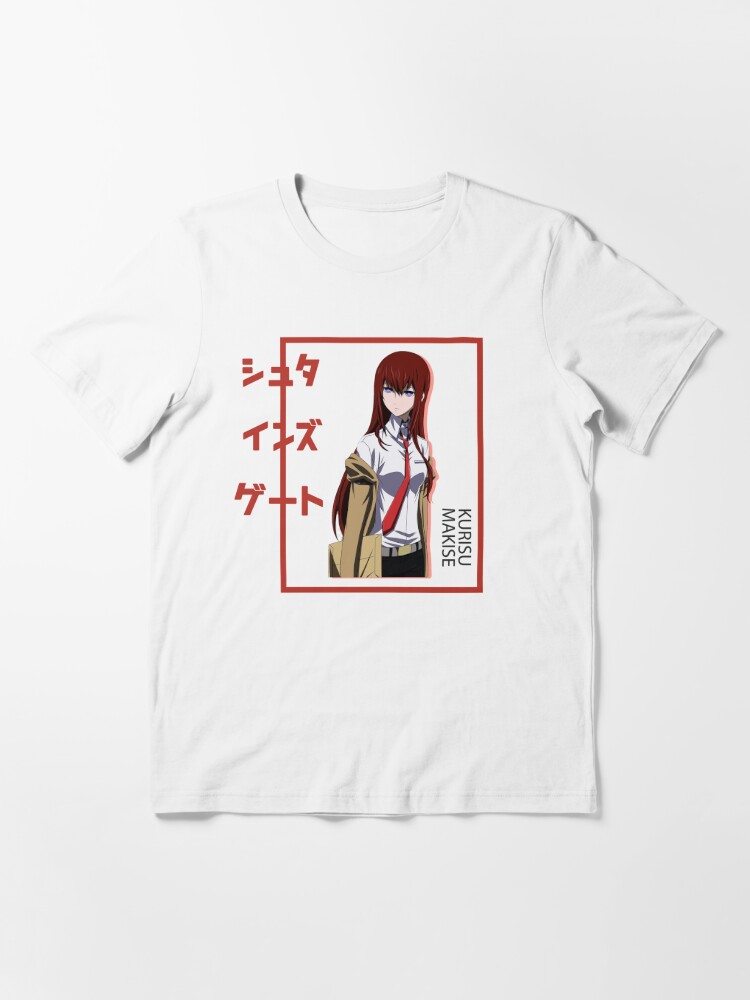 Steins Gate Anime Kurisu Makise Portrait T Shirt For Sale By Ideas Heaven Redbubble 3666