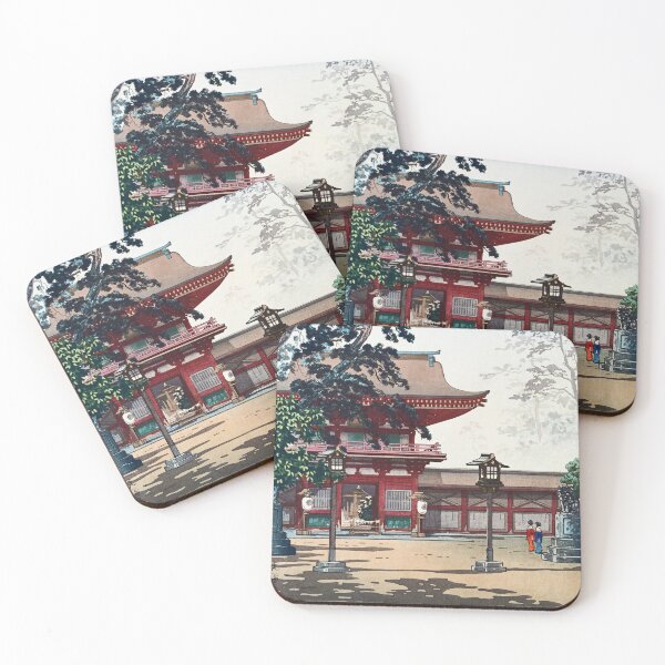 Item preview, Kyushu Hakozaki Hachimangu Shrine by Tsuchiya Koitsu designed and sold by Takeda-art.