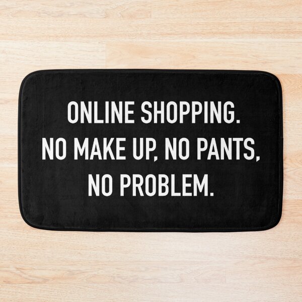 Item preview, Online shopping funny quote memes designed and sold by PG Illustration.