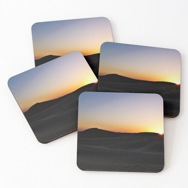 Item preview, Dark Desert Dunes Sunset Landscape designed and sold by worldways.