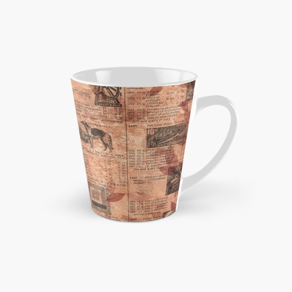 Item preview, Red flower petals over newspaper ephemera design designed and sold by AnnieHochmann.