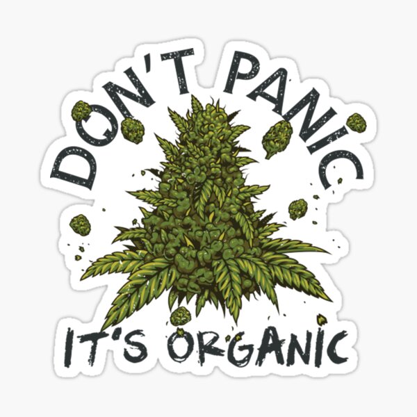 Item preview, Don't Panic' It's Organic Organic designed and sold by Jessicademeyere.