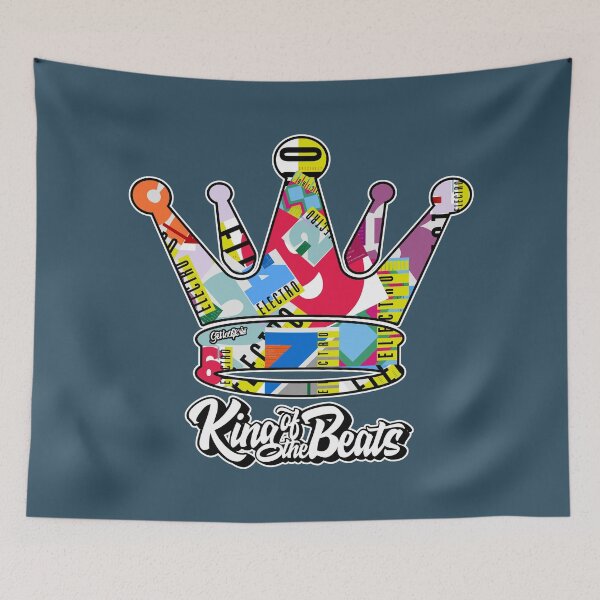 Item preview, King of the old school beats designed and sold by Get Loose (Old Skool Inspired Designs).