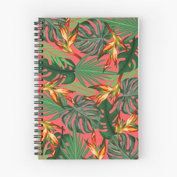 Aperçu de l'œuvre Motif de feuilles tropicales vibrantes créée et vendue par LoveNation.
