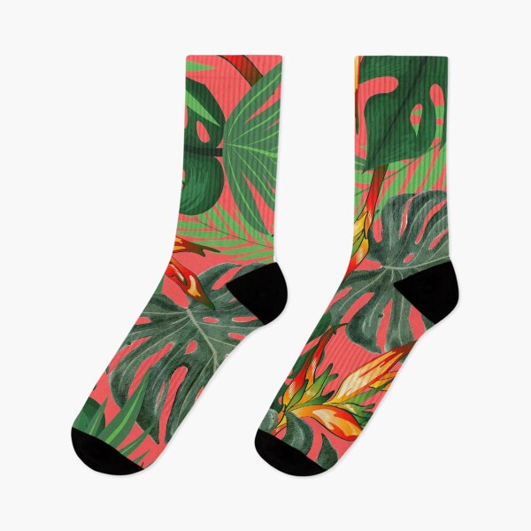 Item preview, Vibrant Tropical Leaves Pattern designed and sold by LoveNation.