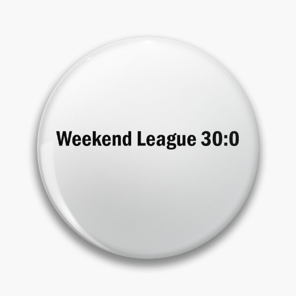 Item preview, Weekend League 30: 0 designed and sold by crecks.