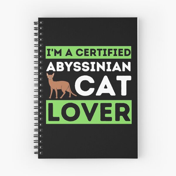 Item preview, I'm A Certified Abyssinian Cat Lover designed and sold by bifkee19.