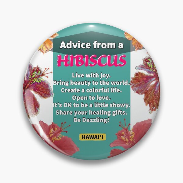 Item preview, Advice from a Multiple Hibiscus in a white background designed and sold by GiganticSale.