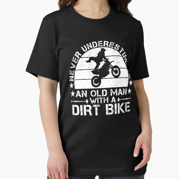 Item preview, Never Underestimate An Old Man With A Dirt Bike Motocross designed and sold by issambak.
