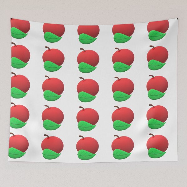 Item preview, red apple leaf designed and sold by miaterinka.